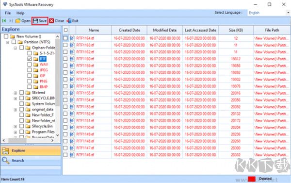 SysTools VMware Recovery(VM虚拟机数据恢复软件)