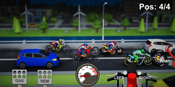 改装摩托车极速赛