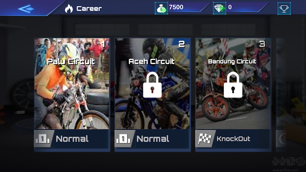 改装摩托车极速赛