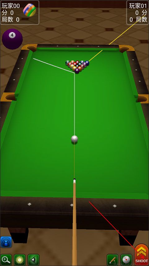 经典台球游戏