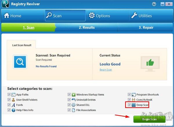 registry reviver(注册表优化清理工具)