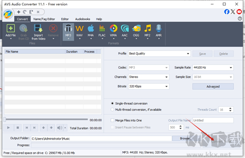 AVS Audio Converter(音频转换工具)