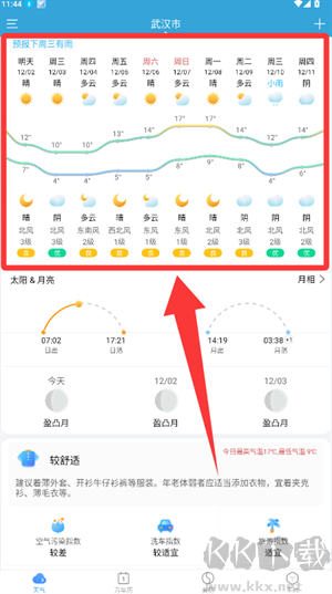 小云天气