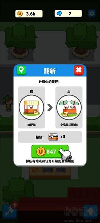 美食狂热餐厅大亨