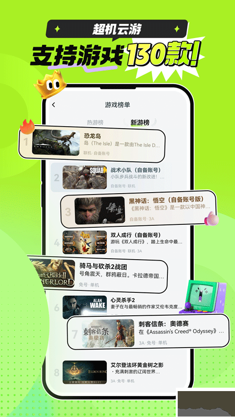 超机云游