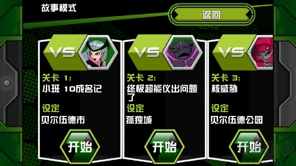 Ben10终极英雄异种动物