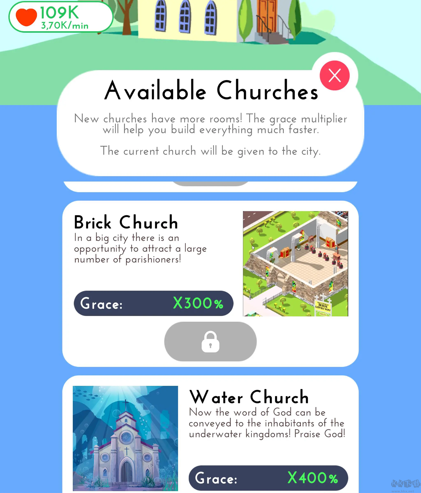 闲散教会大亨(Idle Church Tycoon)