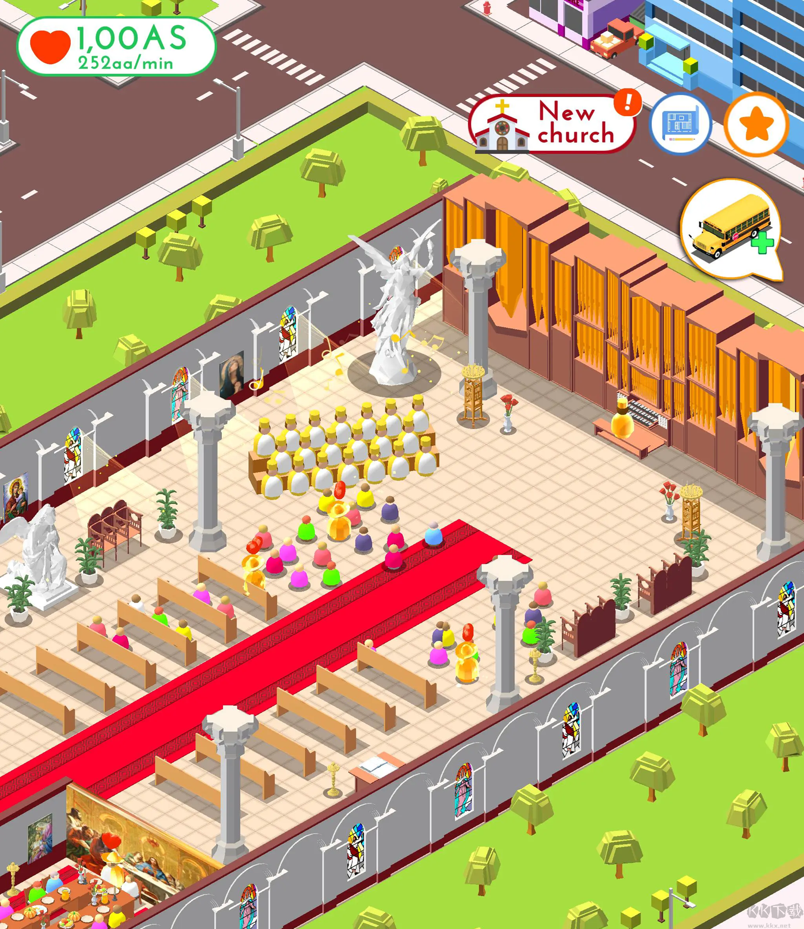 闲散教会大亨(Idle Church Tycoon)