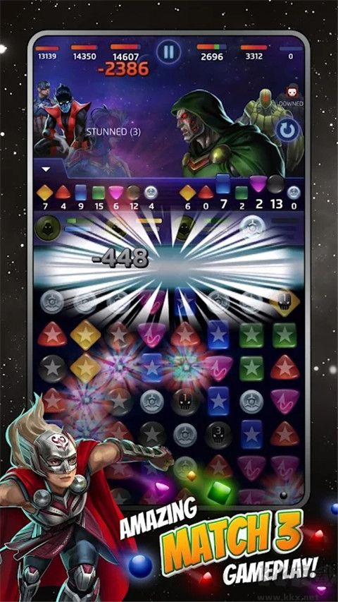 漫威迷城黑暗王朝(Marvel Puzzle Quest)