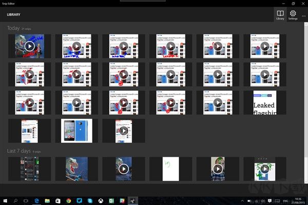 Microsoft Snip(屏幕录制)