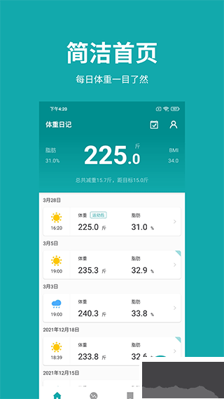 体重日记