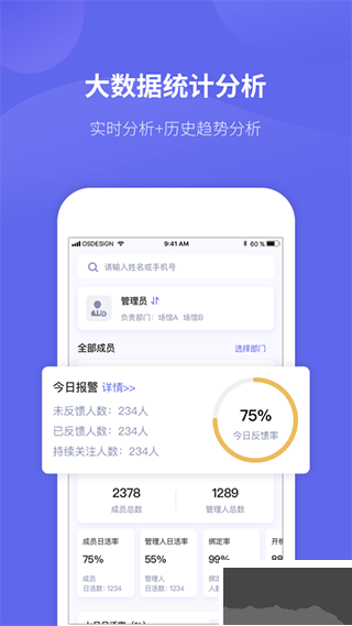 微健康管理端