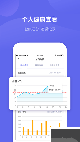 微健康管理端