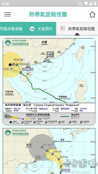 澳門天氣
