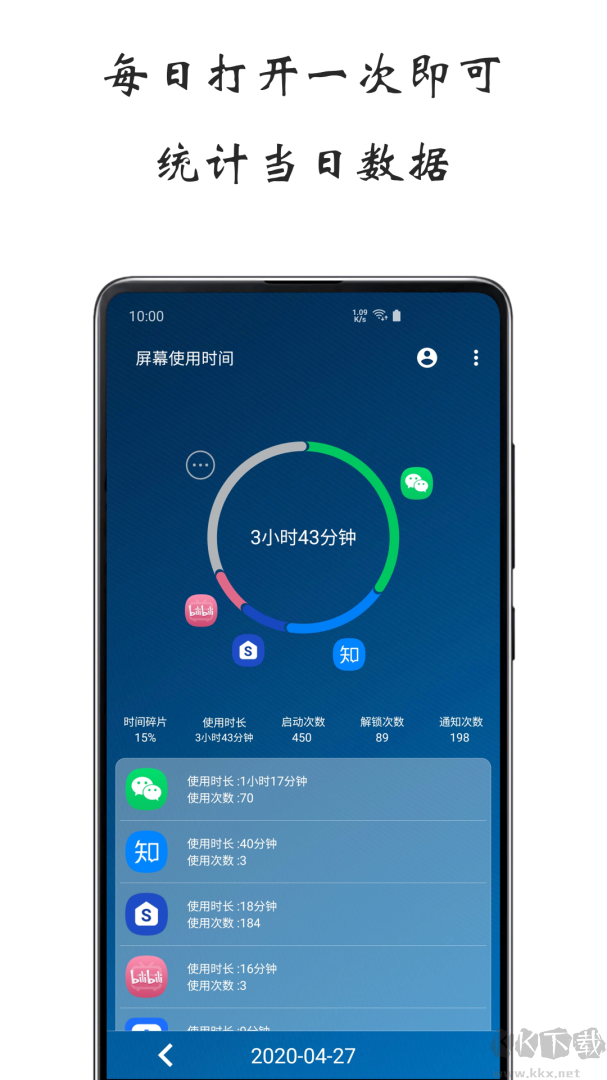 屏幕使用时间