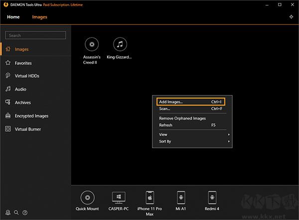 DAEMON Tools Ultra(虚拟光驱工具)