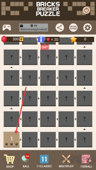 破坏砖块谜(Bricks Breaker puzzle)