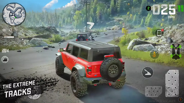 越野SUV吉普4x4驾驶