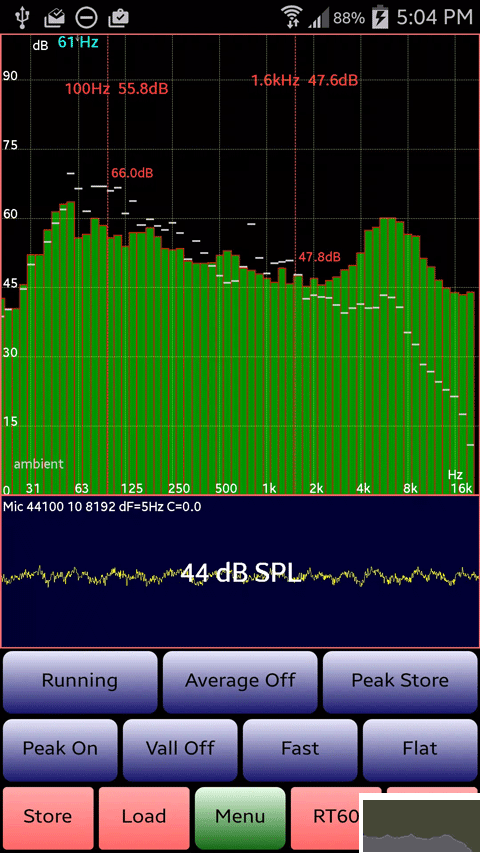 audiotools手机频谱仪