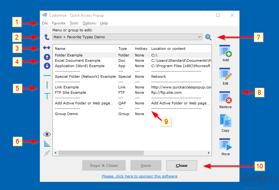 Quick Access Popup(快速启动菜单)