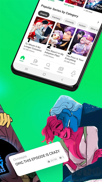 webtoon漫画app免费版
