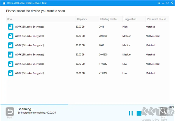 Hasleo BitLocker Data Recovery(数据恢复软件)