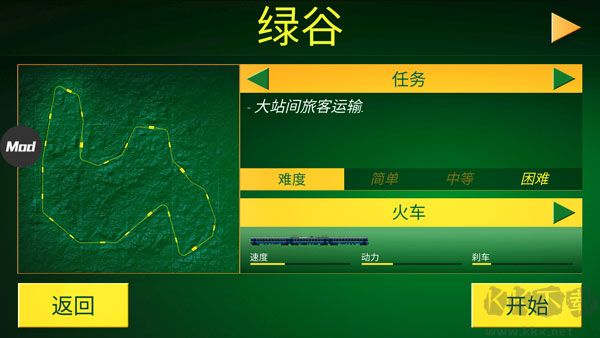 模拟电动火车