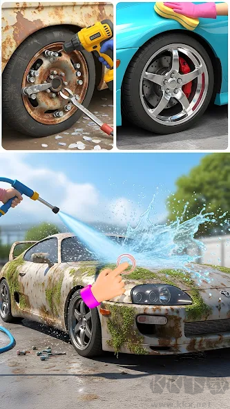 洗车改造修复(Car Wash Makeover Fixing Games)
