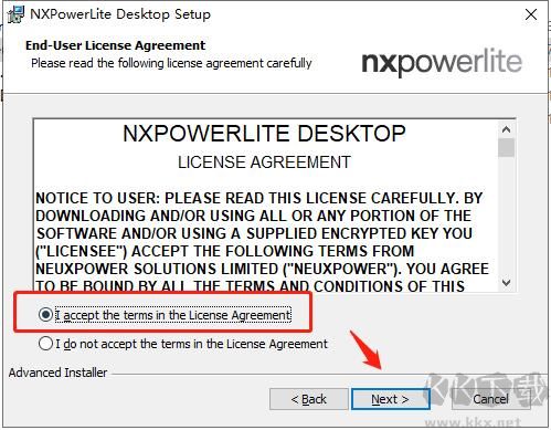 nxpowerlite