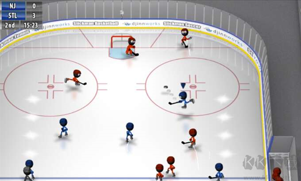 火柴人冰球(Stickman Ice Hockey)