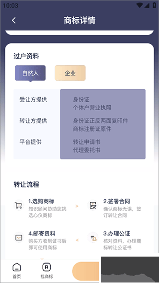 商标转让查询服务