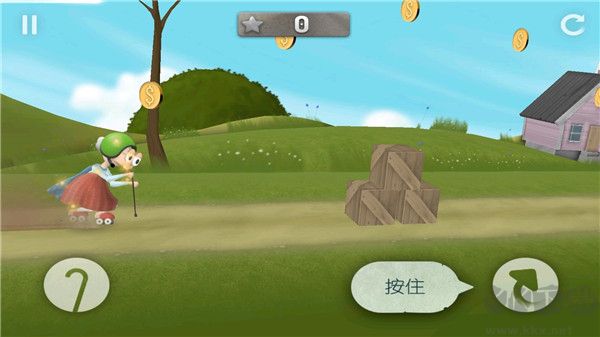 跑酷老奶奶免费版