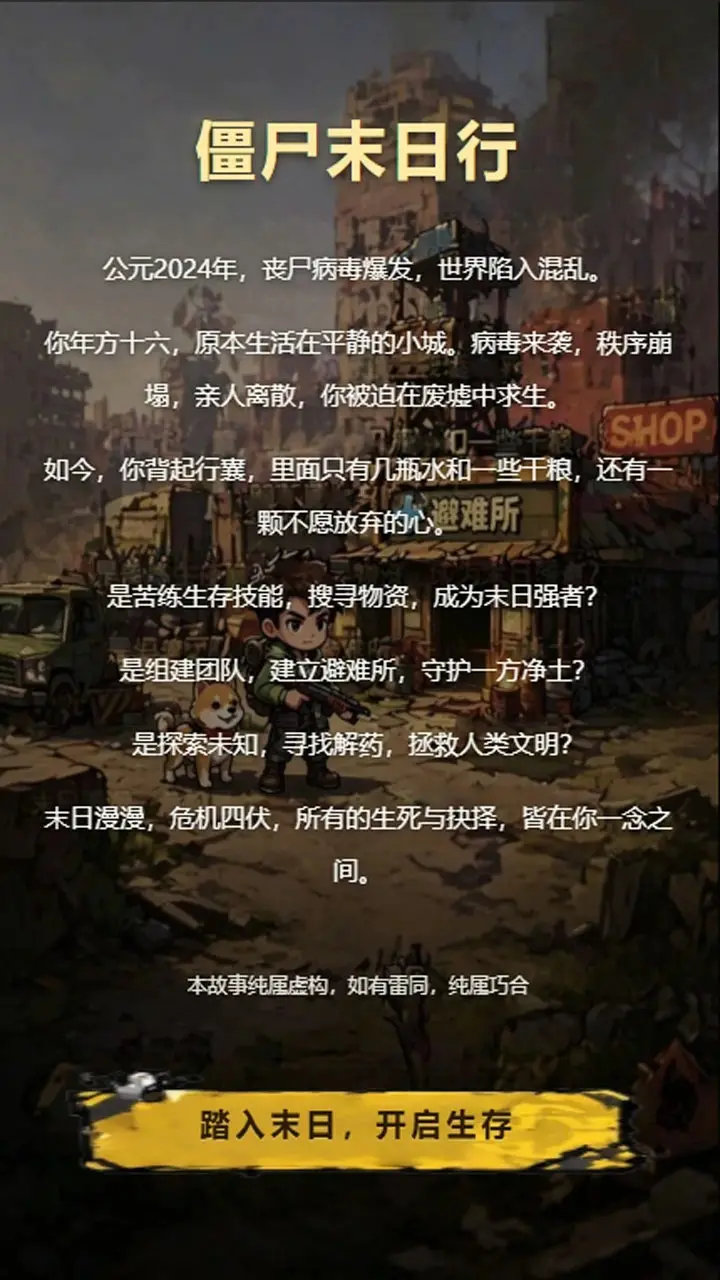 僵尸末日行中文版