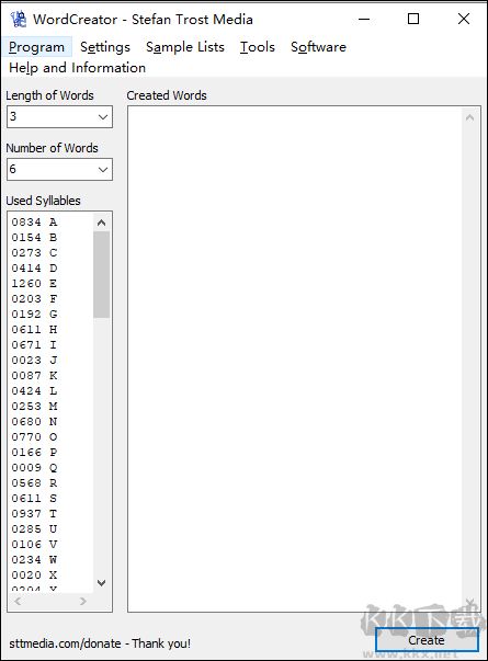 WordCreator