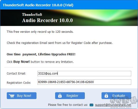 ThunderSoft Audio Recorder 10(电脑录音软件)