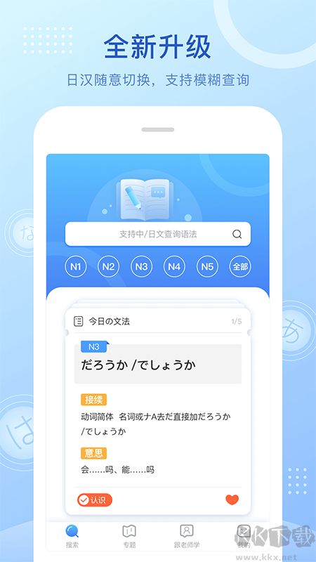 日语语法酷