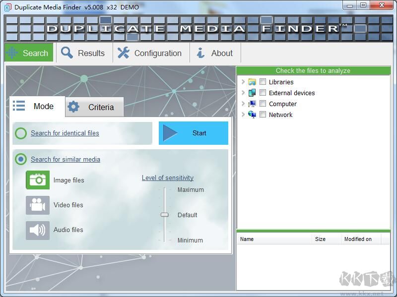 duplicate media finder(重复文件查找工具)