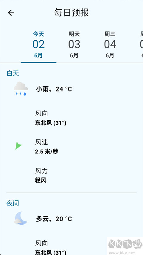 微风天气预报(Breezy Weather)