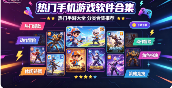 热门手机游戏软件