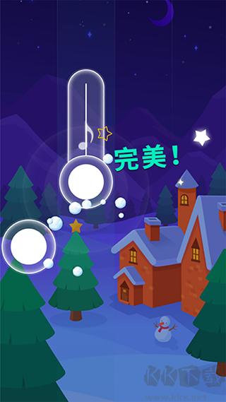节奏的钢琴白块