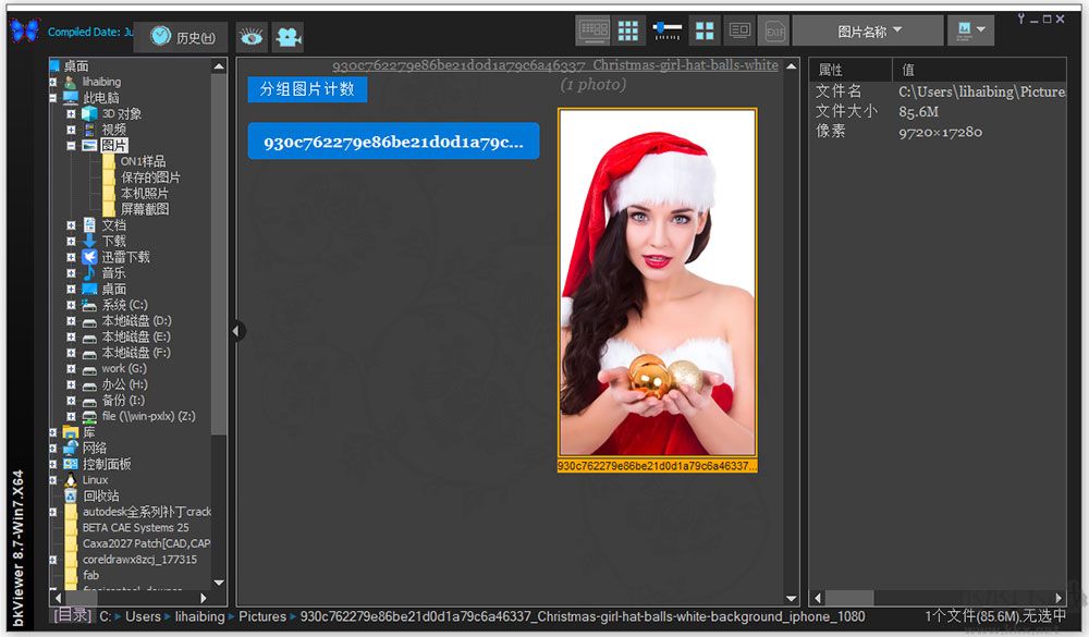 bkViewer(数码照片浏览器)