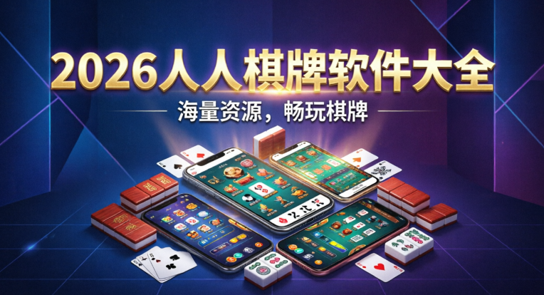 2026人人棋牌软件大全-人人棋牌正式版/绿色版/最新版/安卓版-人人棋牌软件大全