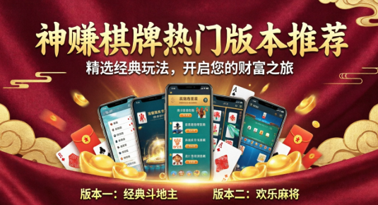 神赚棋牌热门版本推荐-神赚棋牌app官方下载-神赚棋牌各种版本大全