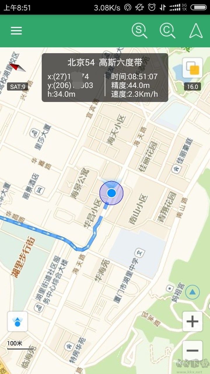 步行者坐标导航手机版