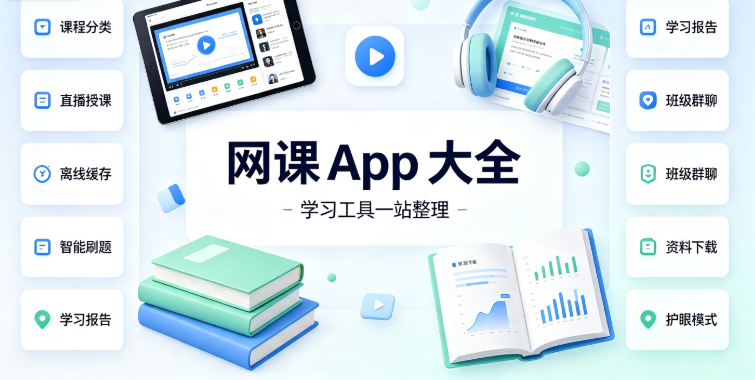 网课app大全-可以上网课的软件下载-好用的网课软件推荐