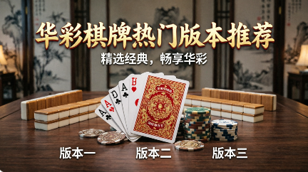 华彩棋牌热门版本推荐-华彩棋牌app2026软件合集-华彩棋牌新旧版本大全