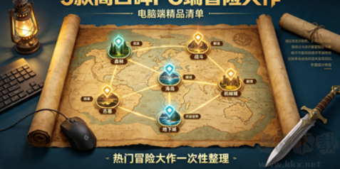 5款高口碑 PC 端冒险大作