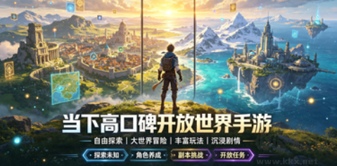 当下高口碑开放世界手游合集