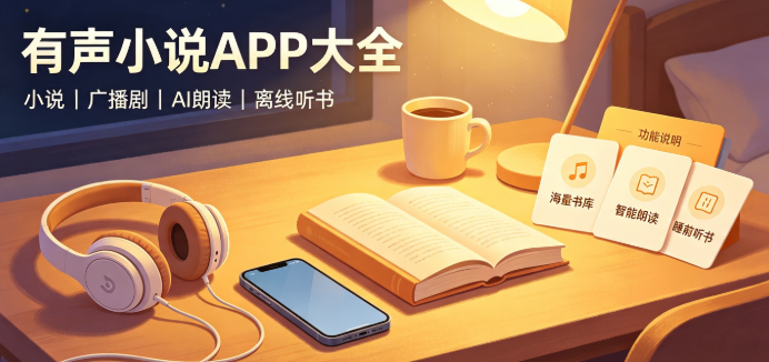 有声小说APP大全-听书软件下载-可以解放双手的小说软件推荐