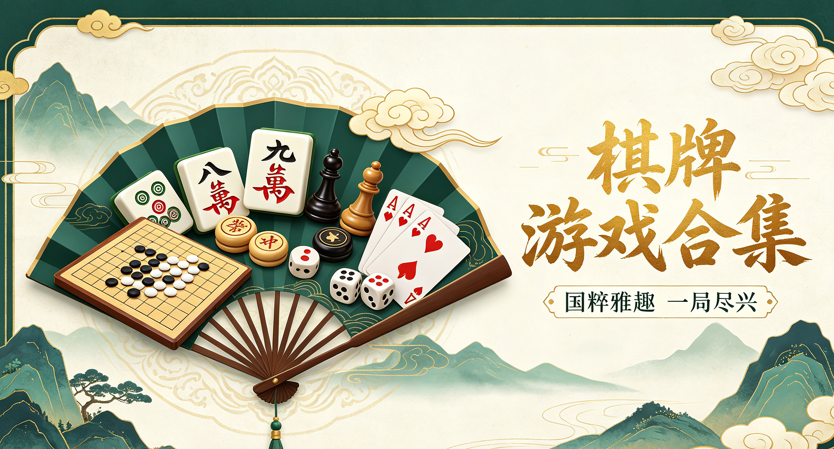 休闲解压棋牌游戏平台-海量本土特色牌类玩法-随时开启好友线上约局